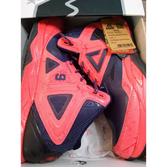 PEAK Tony Parker TP9 III Basketball Shoes Size 12.5 main image 9